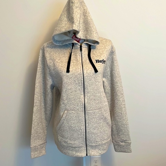 NWT Hurley Rise & Jam Fleece Zip Up Hoodie - Picture 3 of 9